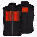 Mobile Warming Technology Vest Trek 2.0 Fleece Vest Men's - Black Heated Clothing