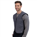 Mobile Cooling Technology Vest Men's Hydrologic® Cooling Vests - Grey Heated Clothing