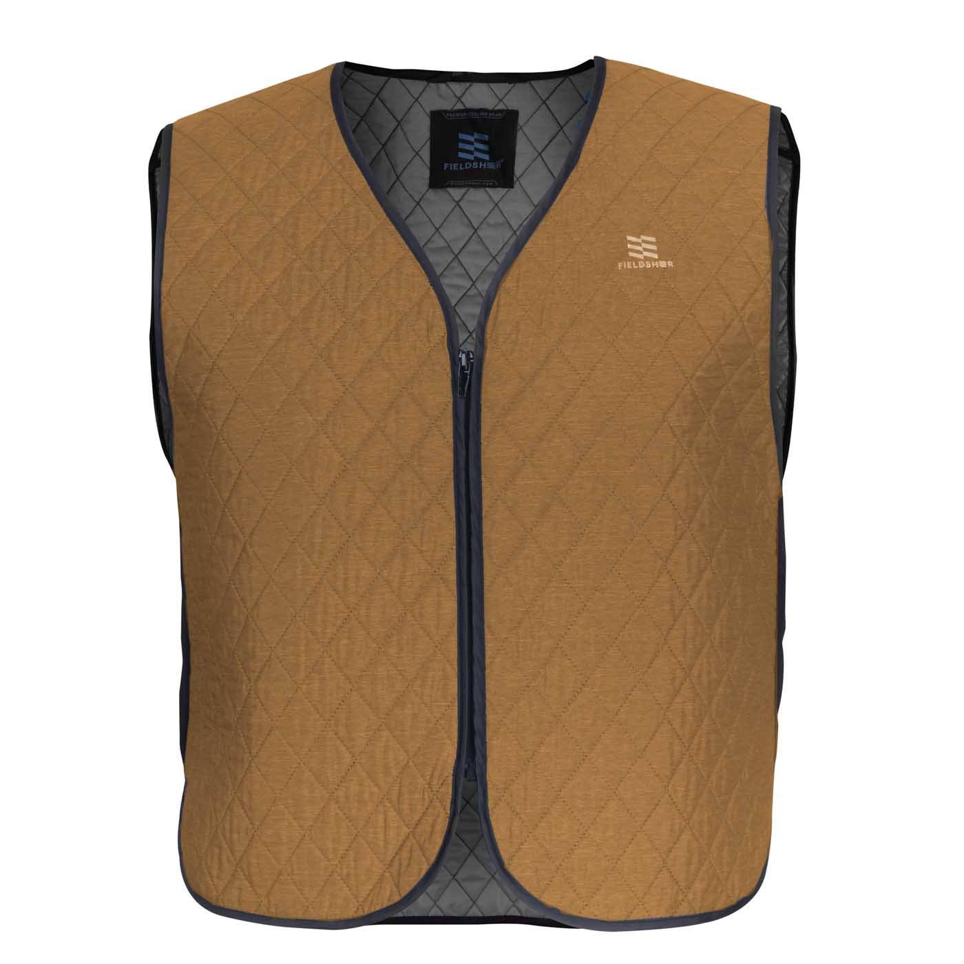 TFW49/SHIELD WARMER VEST/KHAKI/ゴルフ/XLサイズ Mobile Cooling Hydrologic Vest – Fieldsheer