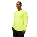 Mobile Cooling Technology Shirt Men's Cooling Hi-Vis Long Sleeve Shirt Heated Clothing