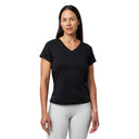 Mobile Cooling Technology Shirt Women's Cooling V-Neck Shirt - Black Heated Clothing