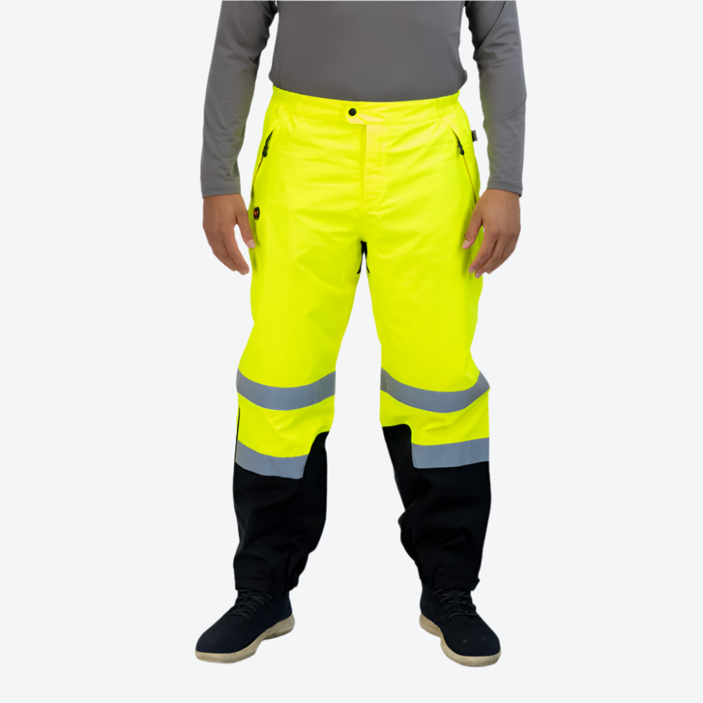 Hi-Vis Heated Waterproof Pants ANSI Certified – Fieldsheer