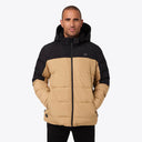 Mobile Warming Technology Jacket Crest 2.0 Down Jacket Men's - Tan/Black Heated Clothing