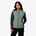 Mobile Warming Technology Jacket Aria Hybrid Jacket Women's - Sage/Olive Heated Clothing