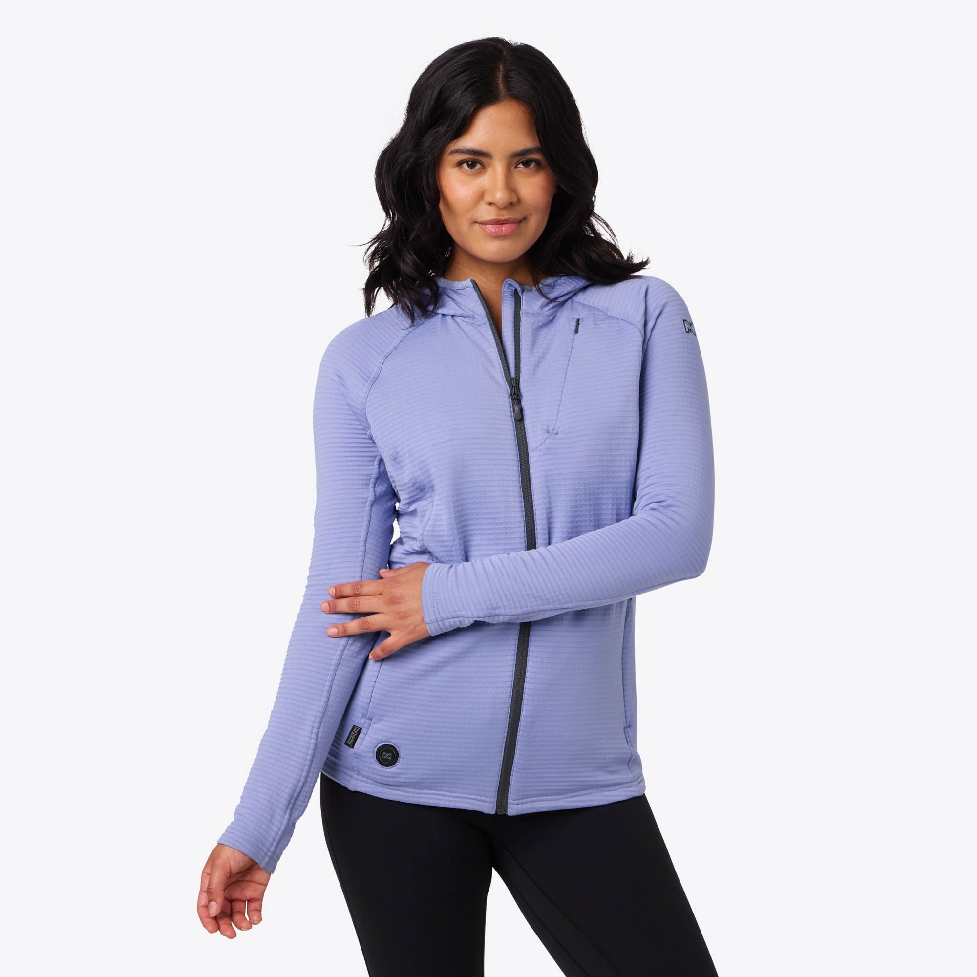 Element Mid-Layer Full Zip Hoodie Women's Periwinkle – Fieldsheer