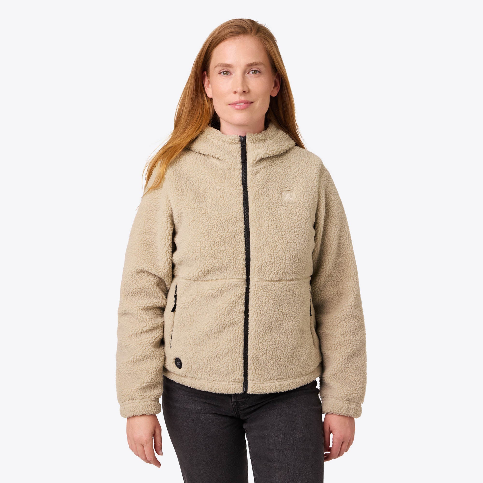 Upland Full Zip Sherpa Hoodie Women's Coffee – Fieldsheer