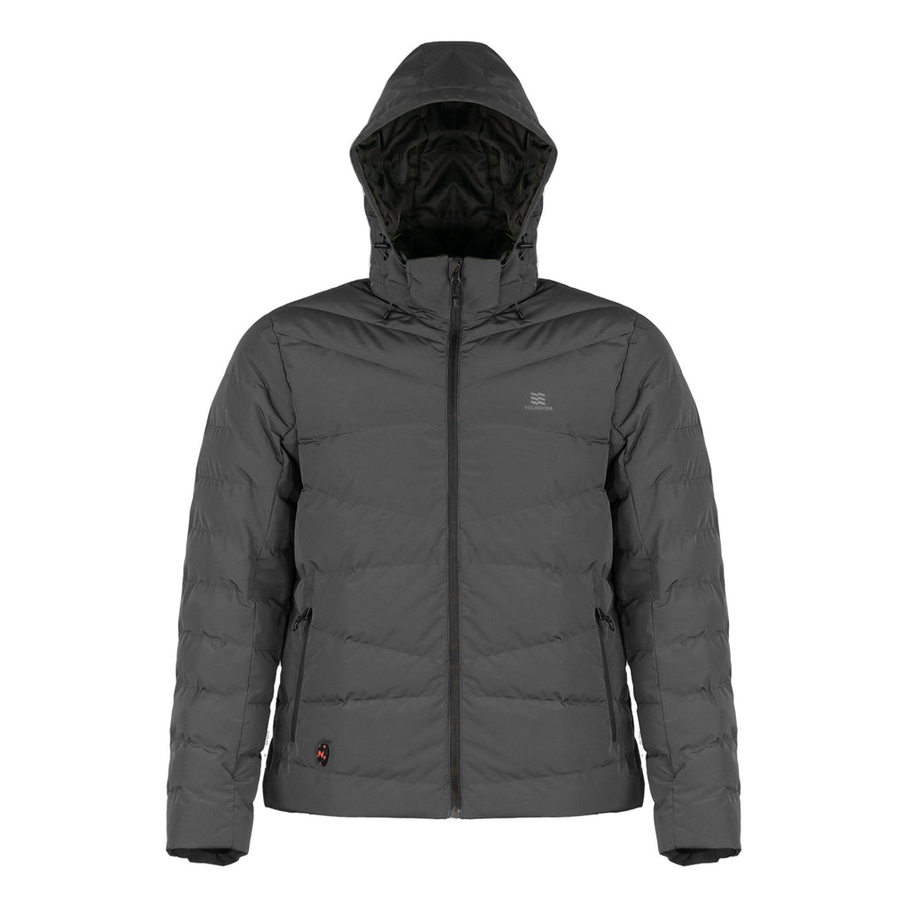 Mobile Warming Technology Jacket SM / BLACK Crest Heated Jacket Men's Heated Clothing