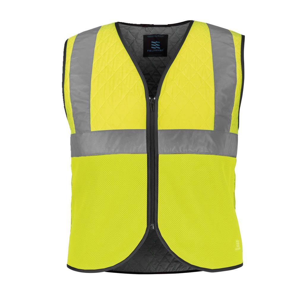  Cooling Safety Vest with 6 Ice Packs - Reflective Vest