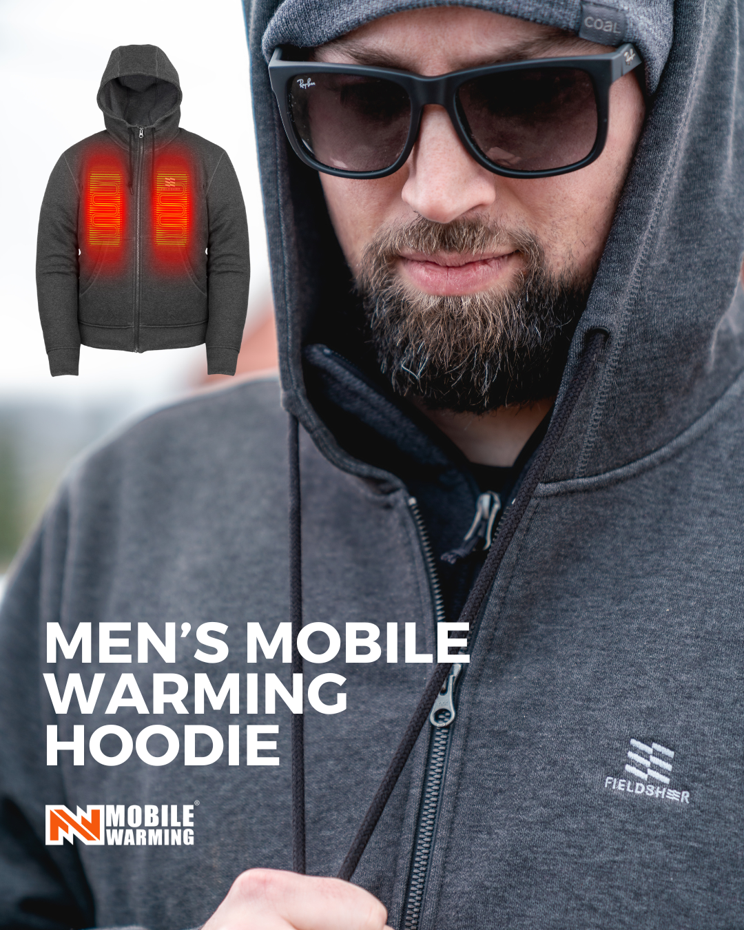 Mobile Warming® Technology Makes Men's Heated Hoodies Unlike Any Others