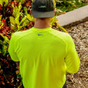 Mobile Cooling Technology Shirt Men's Cooling Hi-Vis Long Sleeve Shirt Heated Clothing