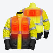 Mobile Warming Technology Men High-Vis Jacket Men’s Heated Clothing