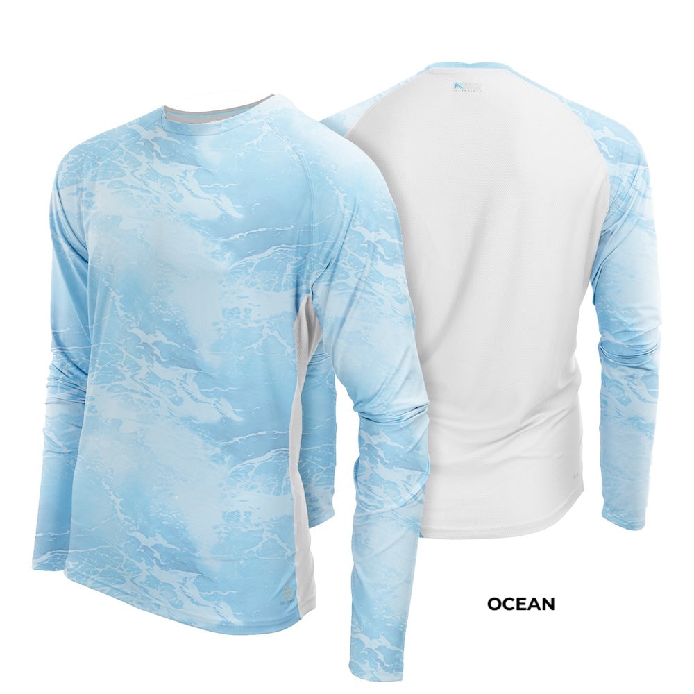 Mobile Cooling Long Sleeve Shirt for Men SM / Blue