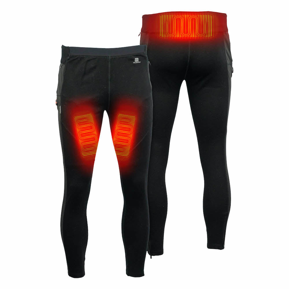 Winter Men's and Women's Thermal Underwear APP Control Temperature USB  Battery Heated Fleece Thermal Motorcycle Ski Underwear