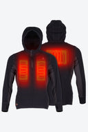 Mobile Warming Technology Baselayers Merino Heated Baselayer Shirt Men's - Black Heated Clothing