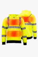 Mobile Warming Technology Hoodie HI-VIS Pullover Hoodie Men's Heated Clothing