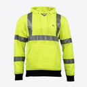 Mobile Warming Technology Hoodie HI-VIS Pullover Hoodie Men's Heated Clothing