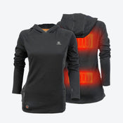 Mobile Warming Technology Baselayers Merino Heated Baselayer Shirt Women's Heated Clothing