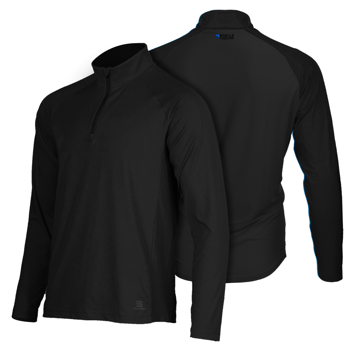 Men's Cooling Quarter Zip Sun Shirt | UPF 50 Protection – Fieldsheer