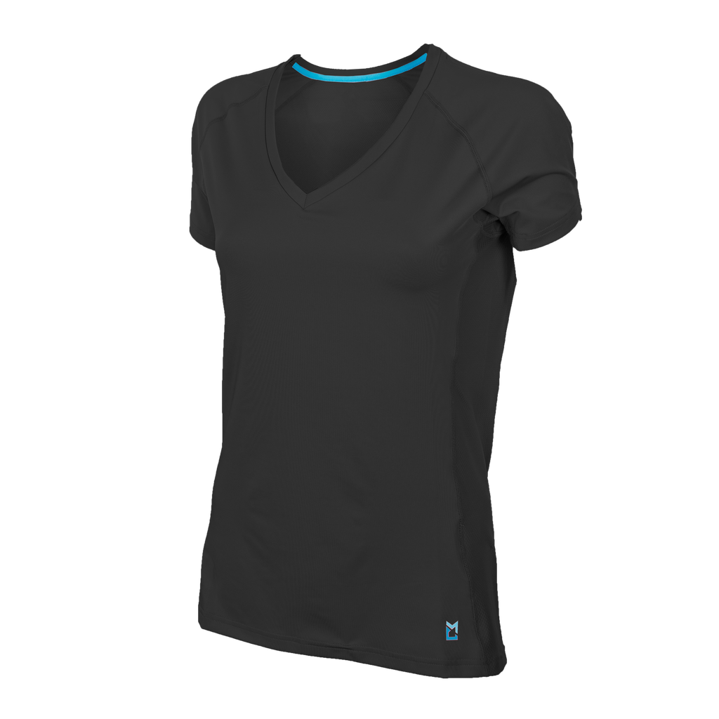 Mobile Cooling Technology Shirt Women's Cooling V-Neck Shirt Heated Clothing