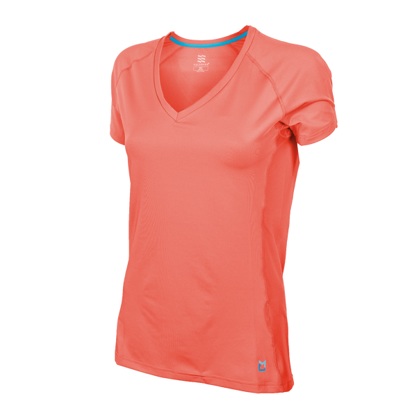 Mobile Cooling Technology Shirt Women's Cooling V-Neck Shirt Heated Clothing