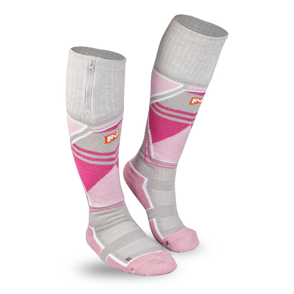 Mobile Warming Technology Sock PINK / SM Women's Premium 2.0 Merino Heated Socks Heated Clothing