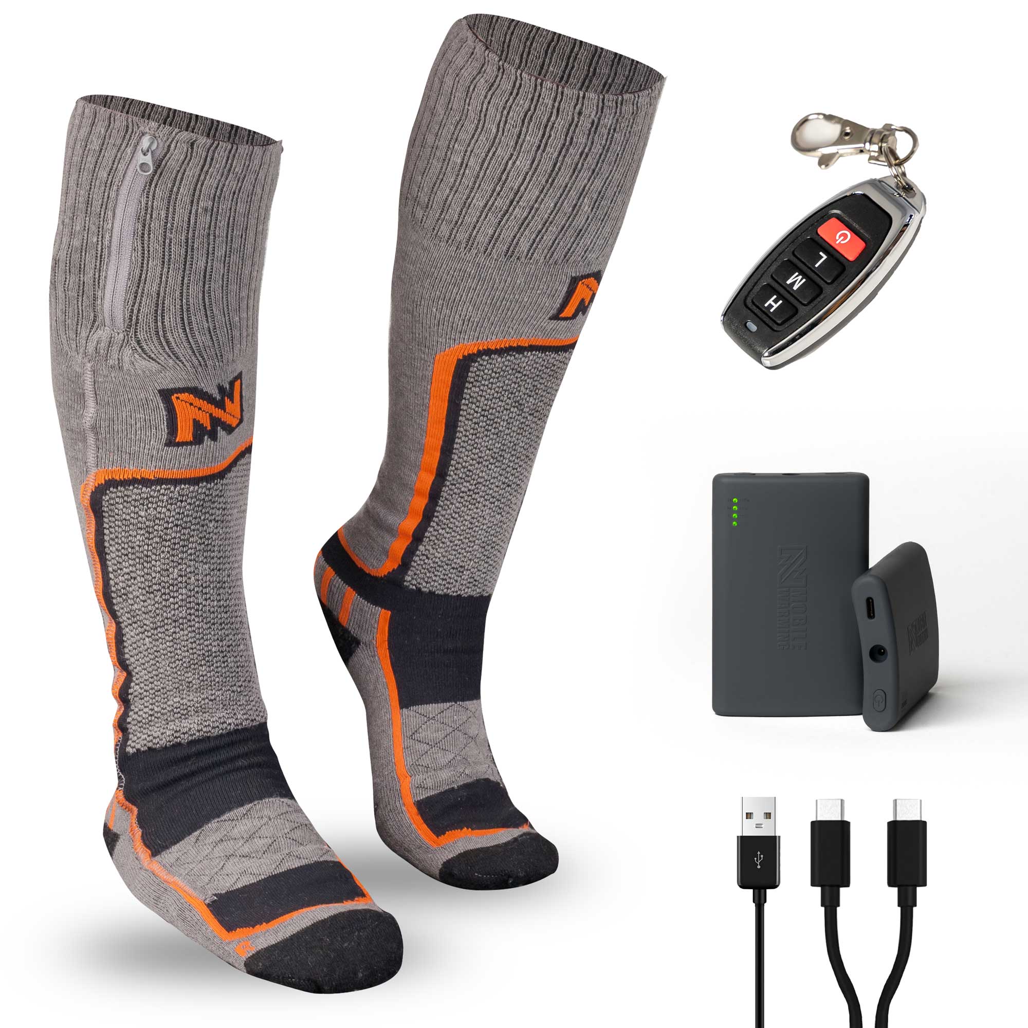 gear socks Mobile Warming Men's Merino 2.0 Heated Socks