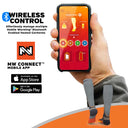 Mobile Warming Technology Battery 3.7v Powersheer™ Micro Sock Batteries 3600mAh and Cable 2 Pack Heated Clothing