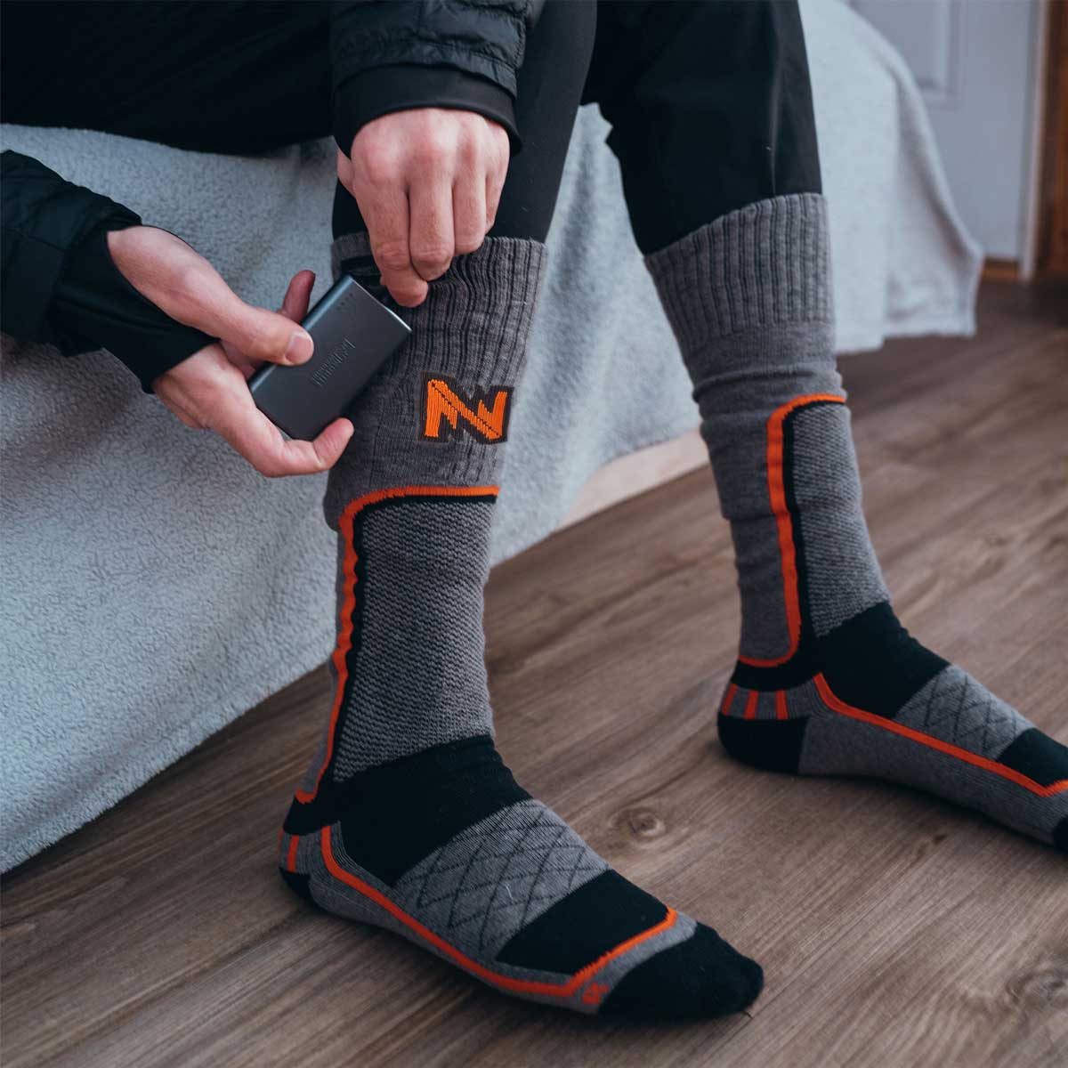 Unisex Heated Wool Socks Fieldsheer