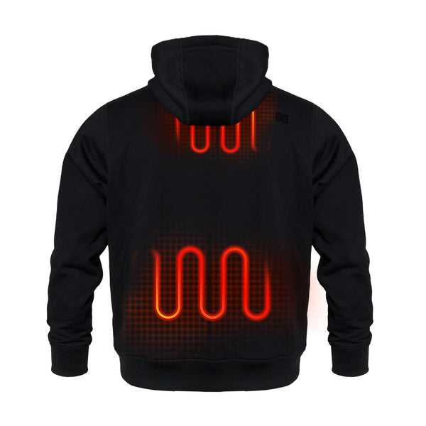 Mobile Warming Technology Hoodie Heated Hoodie with Built-In Handwarmer Heated Clothing