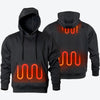 Mobile Warming Technology Hoodie Heated Hoodie with Built-In Handwarmer Heated Clothing