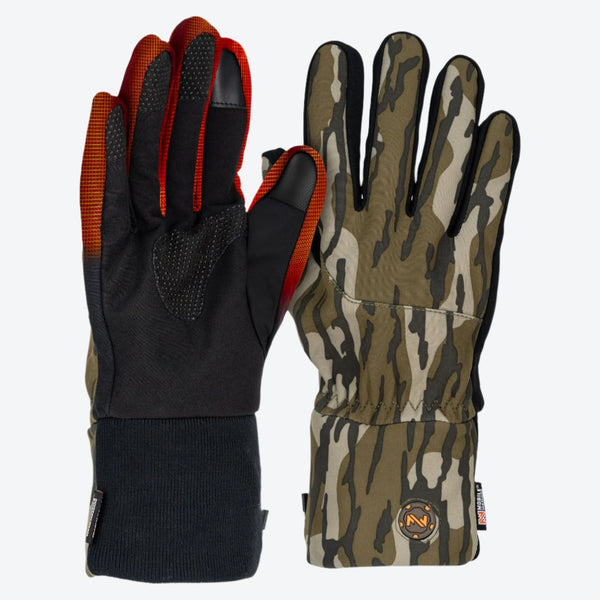 Mobile Warming Technology Gloves BLX Mossy Oak Heated Mid-Weight Glove Unisex Heated Clothing