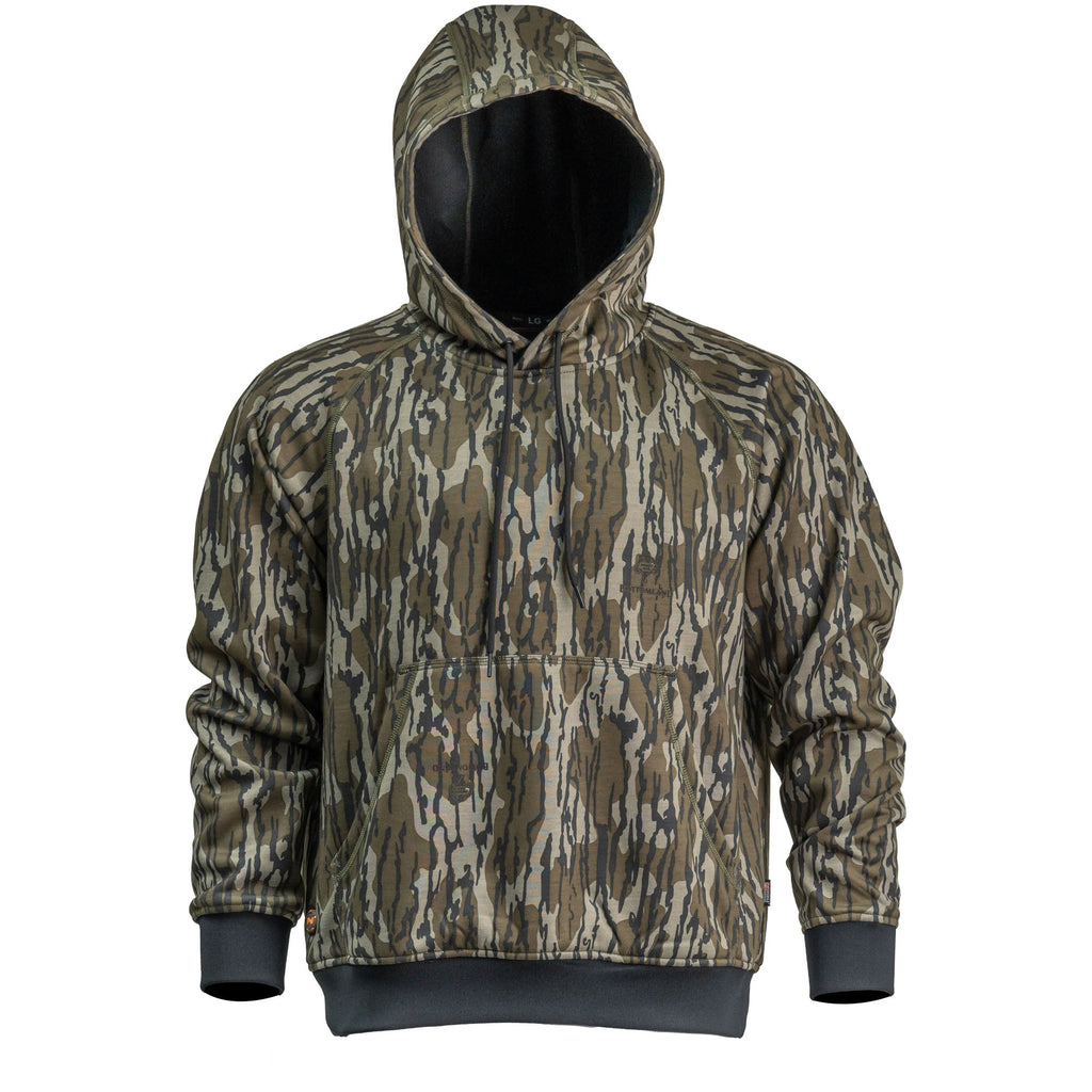 Mobile Warming Technology Men SM / BLX CAMO BLX Mossy Oak Heated Pullover Men's Heated Clothing