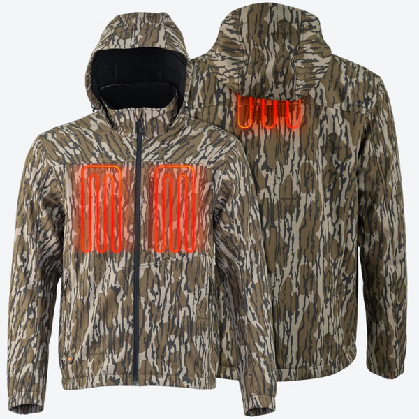 Mobile Warming Technology Men BLX Mossy Oak Heated Jacket Men's Heated Clothing