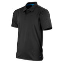 Mobile Cooling Technology Shirt Men's Cooling Polo Shirt - Black Heated Clothing