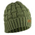 Mobile Warming Technology Hat Heated Cable Knit Beanie Heated Clothing