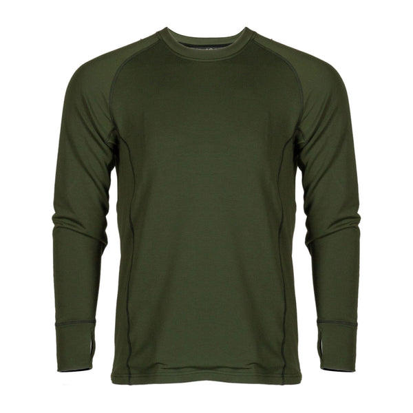 Mobile Warming Technology Baselayers FOREST GREEN / SM Baselite Heated Baselayer Shirt Men’s Heated Clothing