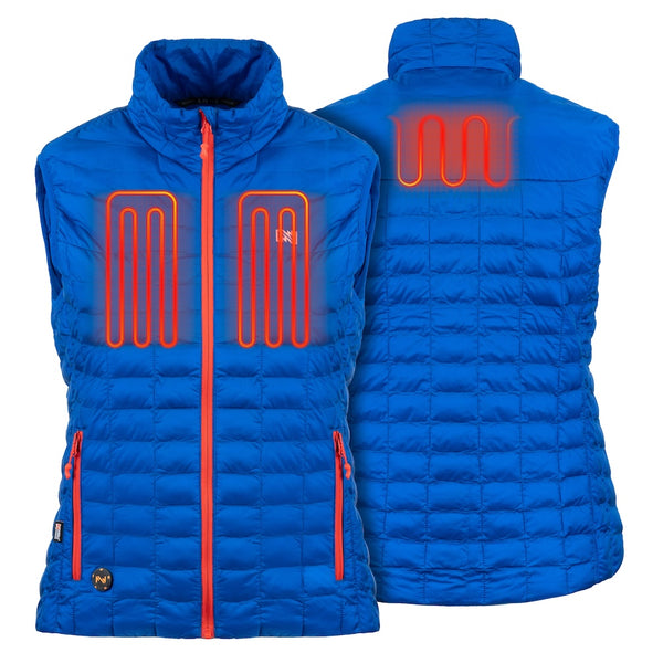 Mobile Warming Technology Vest Backcountry Heated Vest Women's Buffalo Blue Heated Clothing