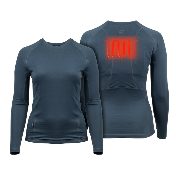 Mobile Warming Technology Baselayers Baselite Heated Baselayer Shirt Women’s Heated Clothing