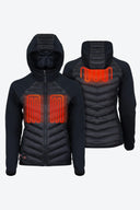 Mobile Warming Technology Jacket Ventani Hybrid Heated Jacket Women’s - Black Heated Clothing - product view 2