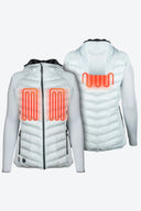 Mobile Warming Technology Jacket Ventani Hybrid Heated Jacket Women’s - Crystal Blue Heated Clothing