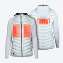 Mobile Warming Technology Jacket Ventani Hybrid Heated Jacket Women’s - Crystal Blue Heated Clothing