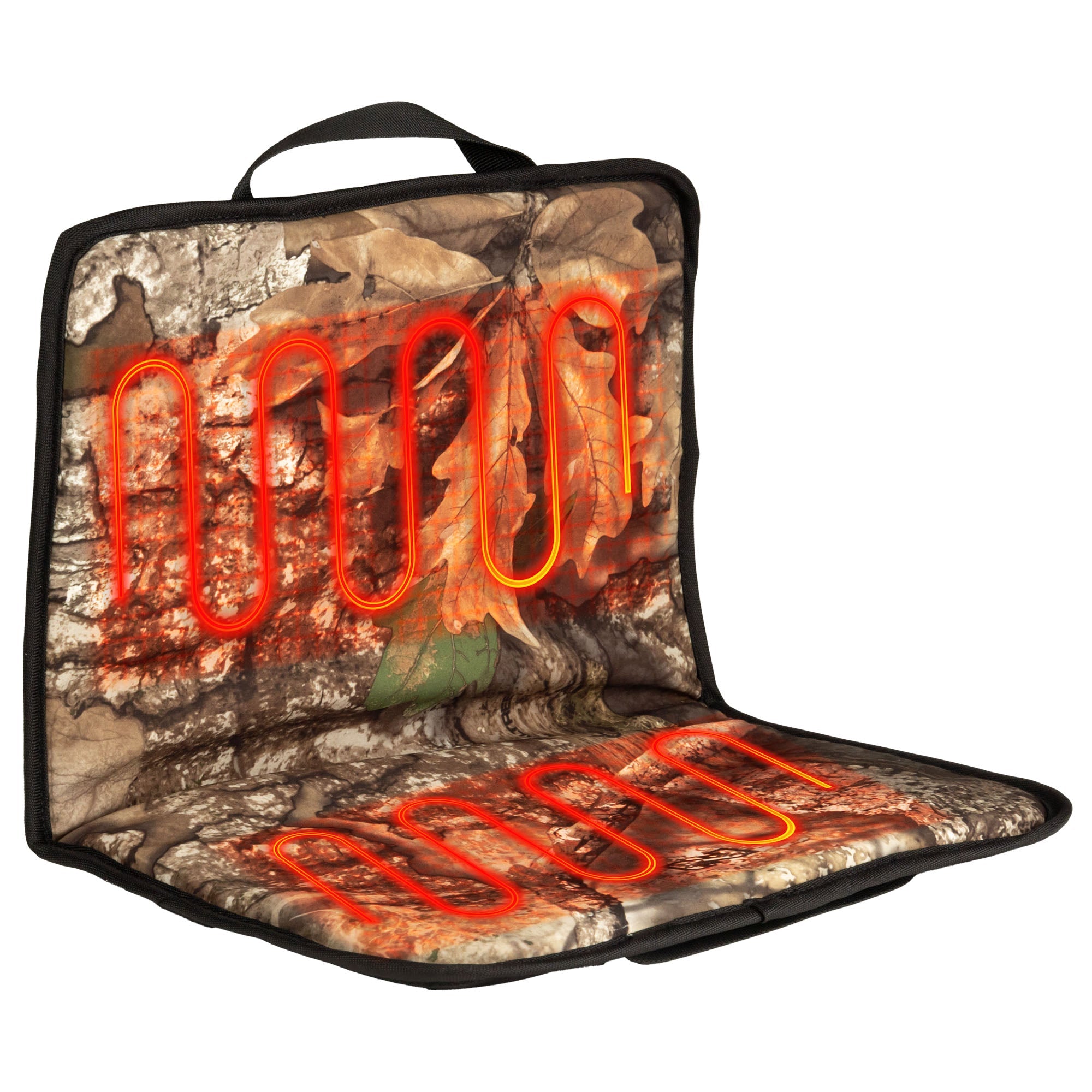Heated Camouflage Seat Pad - Realtree APX – Fieldsheer