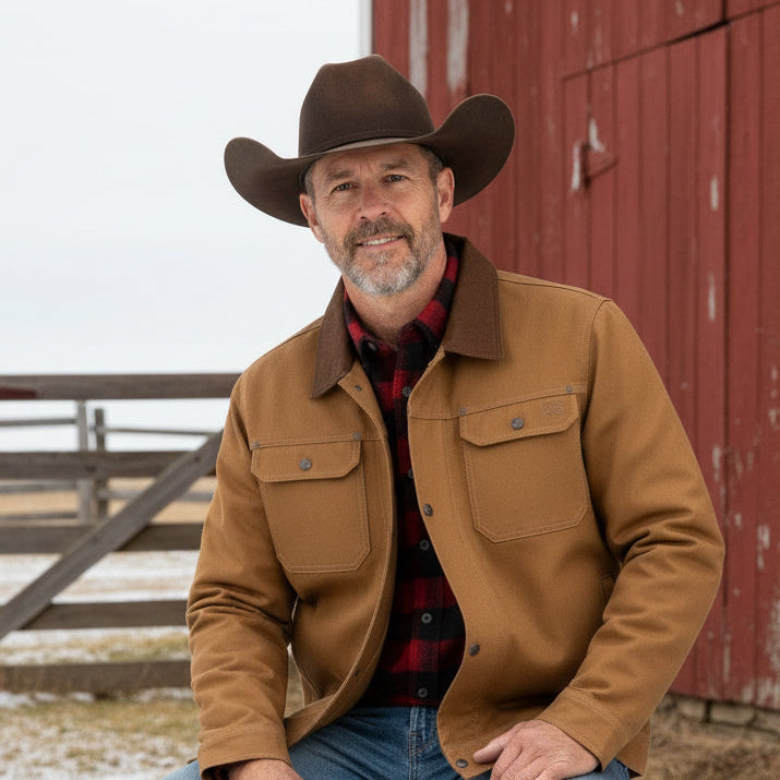 Ranch Jacket Men's - Tan – Fieldsheer