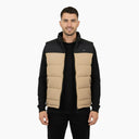 Mobile Warming Technology Vest Crest 2.0 Down Vest Men's - Tan/Black Heated Clothing