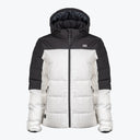 Mobile Warming Technology Jacket Crest 2.0 Down Jacket Women's - Cream/Black Heated Clothing