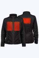 Mobile Warming Technology Jacket Trek 2.0 Fleece Jacket Women's - Black Heated Clothing