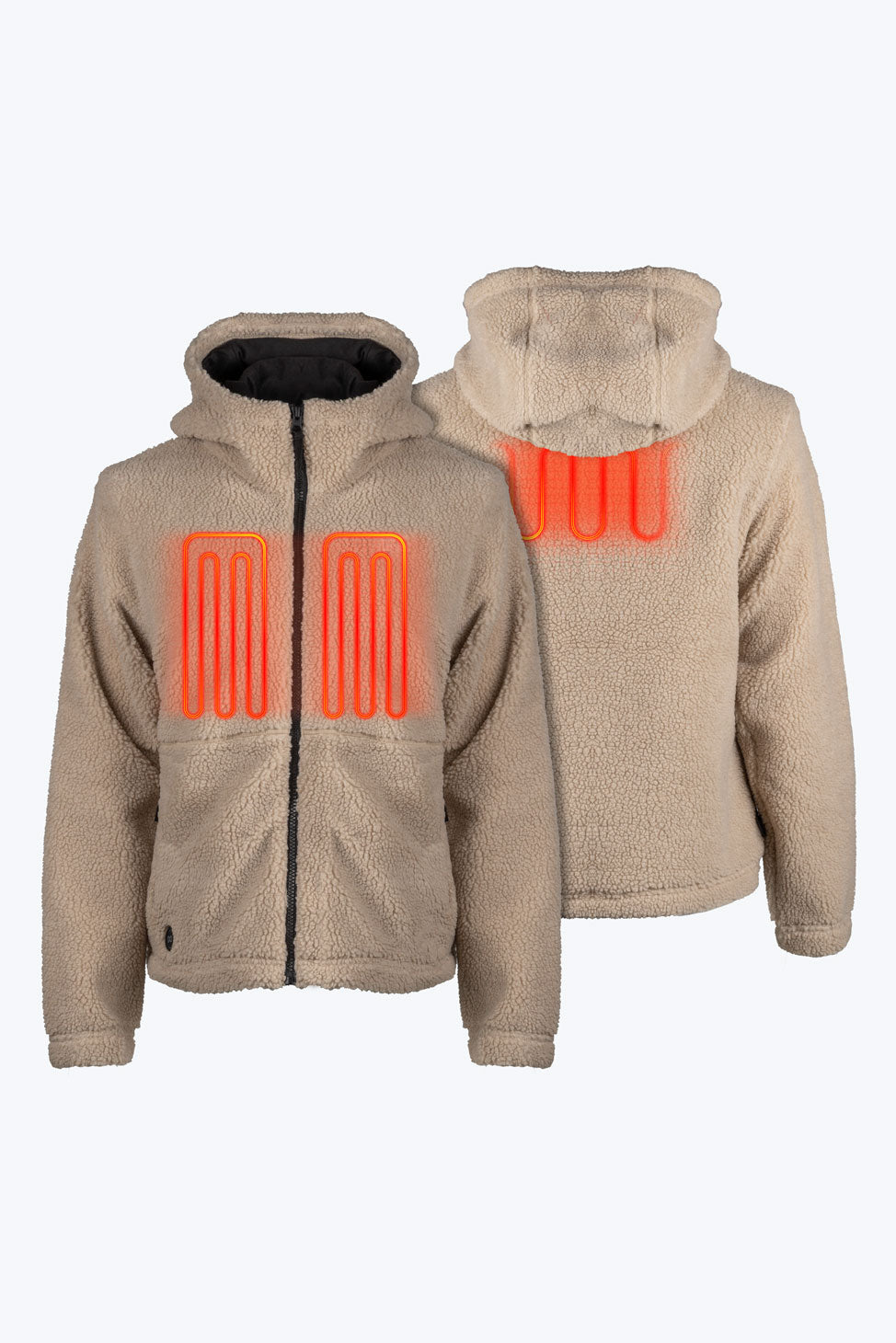Upland Full Zip High-Pile Hoodie Women's - Coffee – Fieldsheer