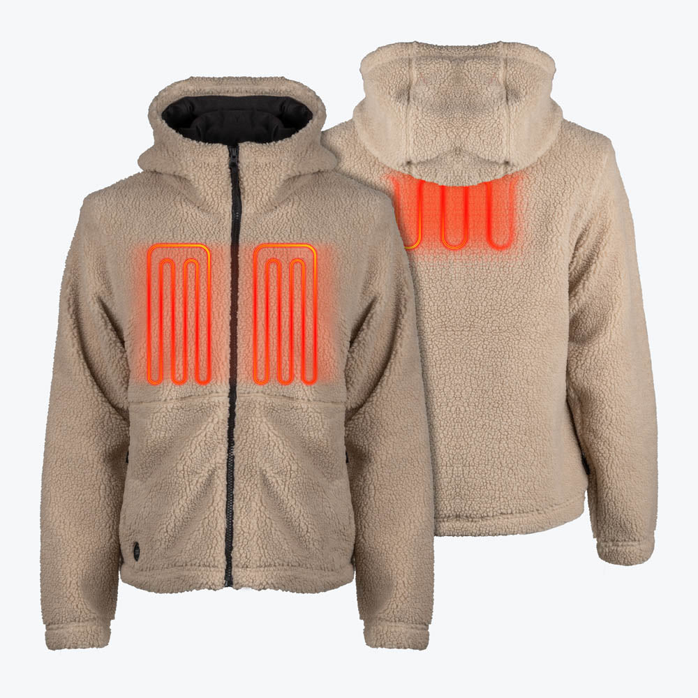 Upland Full Zip High-Pile Hoodie Women's - Coffee – Fieldsheer