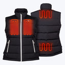 Mobile Warming Technology Vest Crest 2.0 Down Vest Women's - Black Heated Clothing