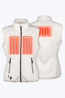 Mobile Warming Technology Vest Trek Heated Vest Women's - Cream Heated Clothing - product view 2